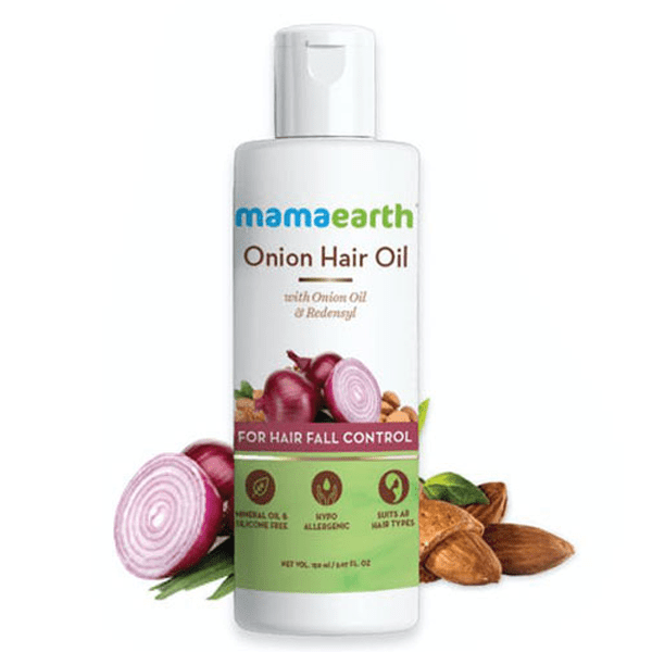 Mamaearth Onion Hair Oil 150ml - Everything You Need All In One Place