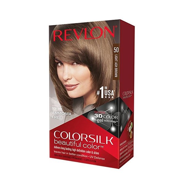 Revlon Colorsilk Hair Color Light Ash Brown 50 (USA) – Signature ...