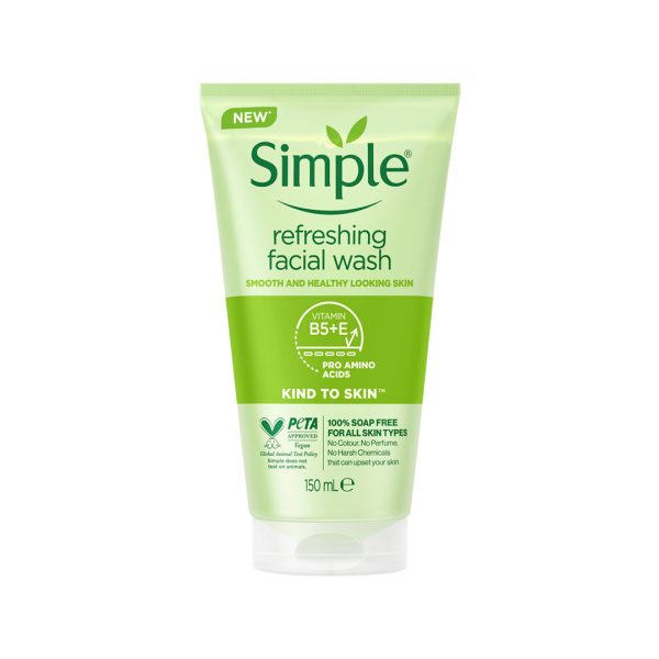 Simple Kind To Skin Refreshing Facial Wash Gel  150 ml