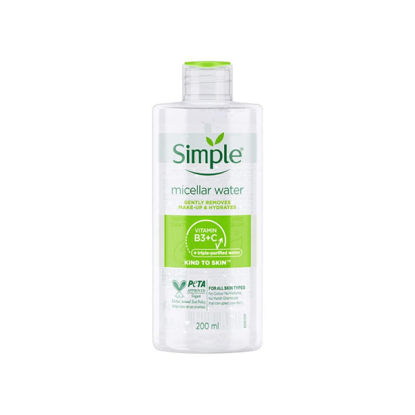 Simple Kind To Skin Micellar Cleansing Water  200ml