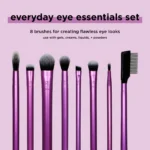 Real Techniques Everyday Eye Essentials Makeup Brush Set - Image 3