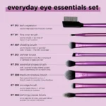 Real Techniques Everyday Eye Essentials Makeup Brush Set - Image 4