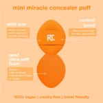 Real Techniques Mini Miracle Concealer Puff Trio - Image 4